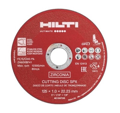 Hilti SPX TRENNSCHEIBEN  Trennscheibe 5 Stück Set AC-D SPX 125x1.0 #2150705