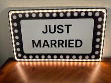 Custom Wedding Reception Entrance Sign