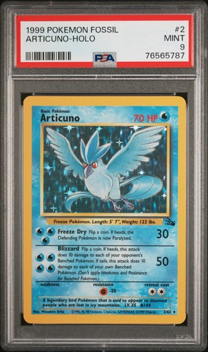 Articuno (Unlimited) graded PSA 9 for sale on eBay