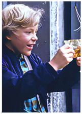 WILLY WONKA - Golden Ticket  Fun Novelty  MOVIE  Art Card  ATC ACEO