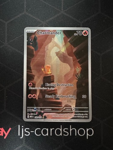 2023 Pokemon Charmander 151 Illustration rare 168/165 LP