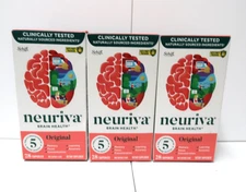 Schiff Neuriva Original for Brain Health,Memory, Focus (3) 28 Capsule Boxes NIB