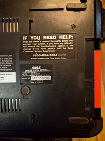 Lot of 4 Broken SEGA Genesis Consoles As-Is for Parts/Repair 1601/1631/1461