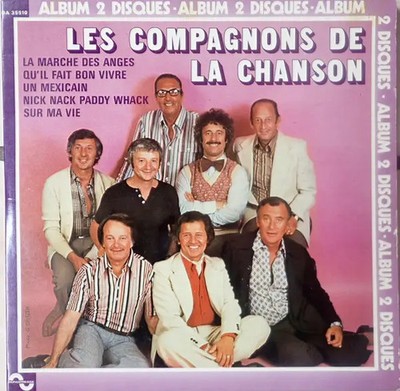 Les Compagnons De La Chanson La Marche Des Anges Sonopresse 2xVinyl LP