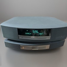 Bose Wave AWRCC1(working) AWRCC2 (repairable) Music System Clock Radio CD Player