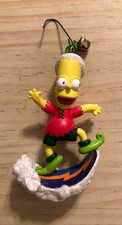 Happy Holidays from Bart Ornament The Simpsons 2003 American Greetings NEW