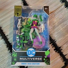 DC Multiverse Jokerized Dick Grayson Robin Action Figure McFarlane 2025 Gold