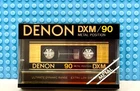 DENON DXM  90  1982  EUROPE  TYPE IV    BLANK CASSETTE TAPE (1) (SEALED)