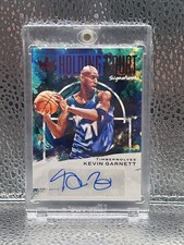 2020-21 Panini Court Kings - Holding Court Signatures Kevin Garnett #HC-KGA Ruby