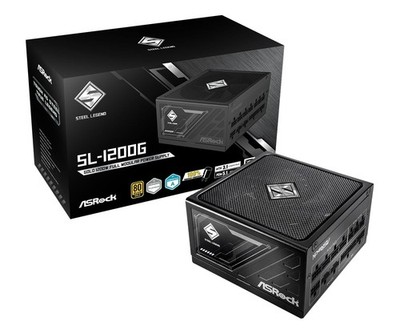 Steel Legend SL-1200G 1200W 80 Plus Gold & Cybenetics Platinum Full Modular P...
