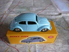 VOLKSWAGEN Coccinelle bleu DINKY TOYS ATLAS réf 181 1/43 en boite