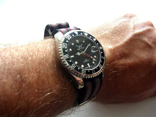 NATO G10 ® Premium Nylon RAF Military watchband strap Bond stripe IW SUISSE USA - Picture 8 of 38