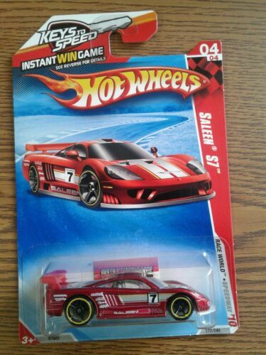 HOT WHEELS HALL OF FAME LEGENDS STEVE SALEEN - S7 - RED