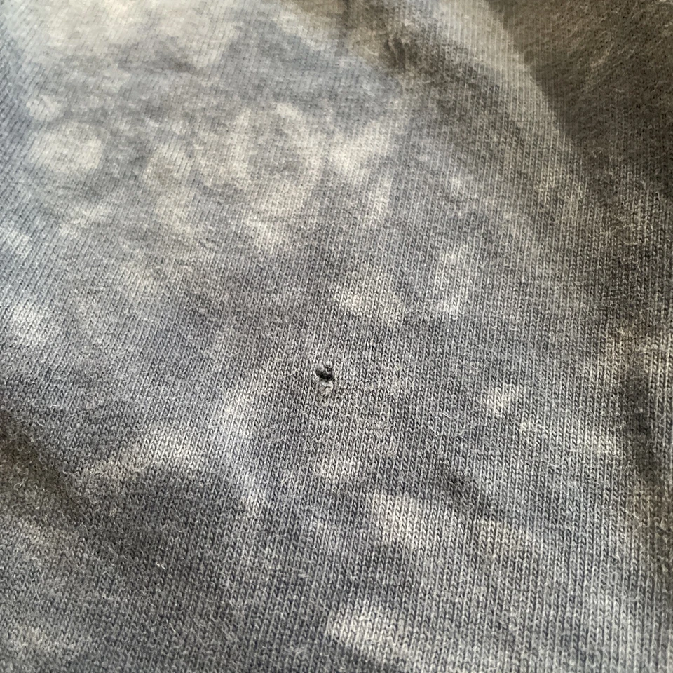 The Mountain Native American Woman Wolf Pack Shirt Blue Size XL Vintage 90’s - Image 3 of 4