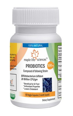 Bifidobactérie Bifidum - 90 Capsules Végétariennes - 5 Milliards UFC - Santé Digestive - UK Fabriqué