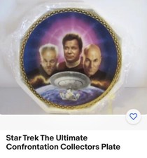 4 assiettes collector Star Trek
