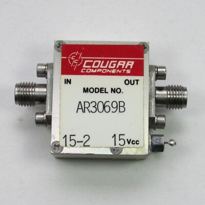 1pc Teledyne AR3069B 100-3000MHz 18dB 27.5dBm SMA amplifier