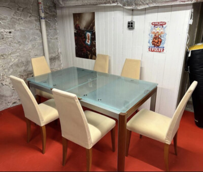 Dinning Table with Chairs (Bontempi Tavolo)