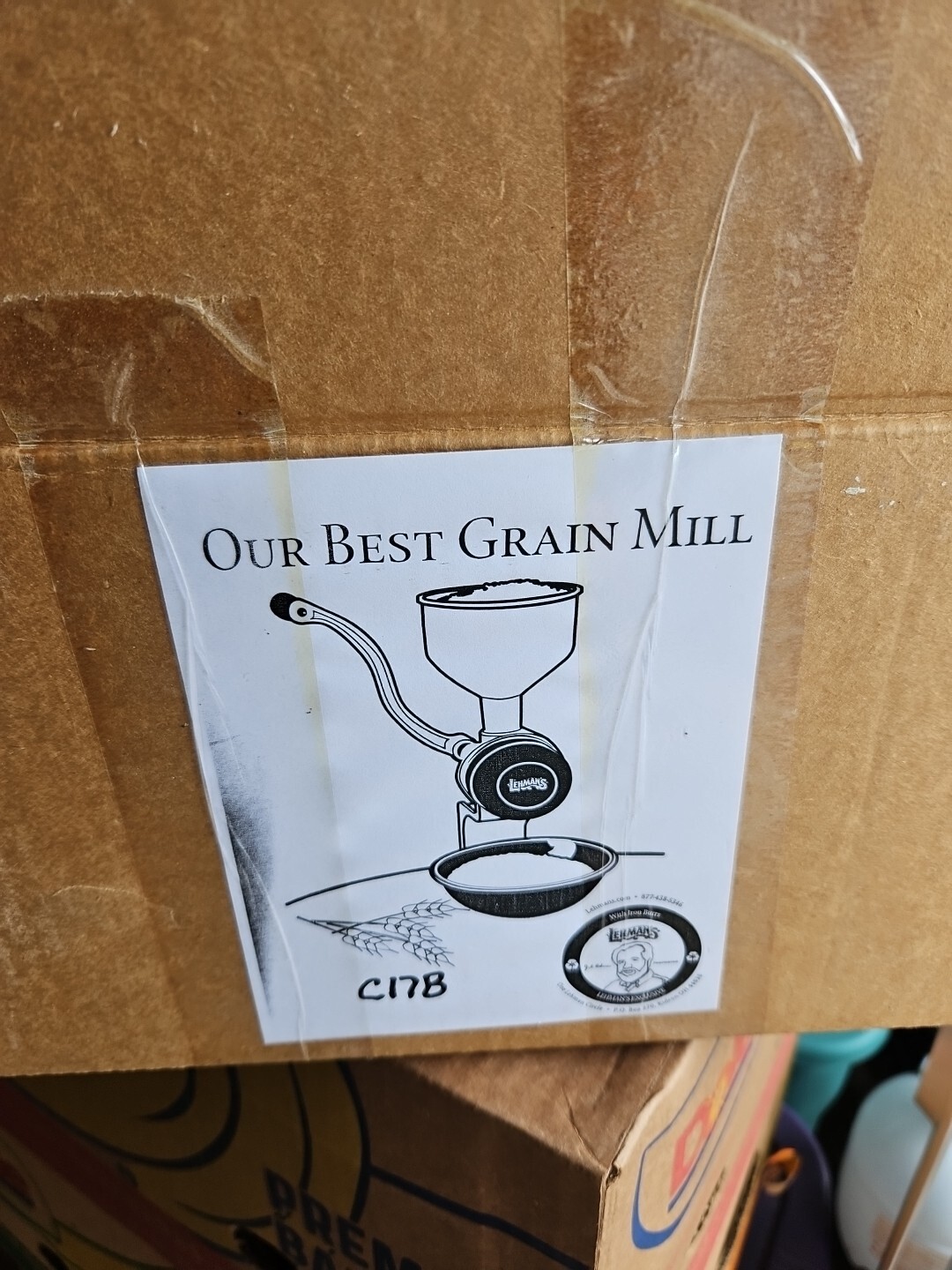 Lehman Grain Mill New In Box eBay
