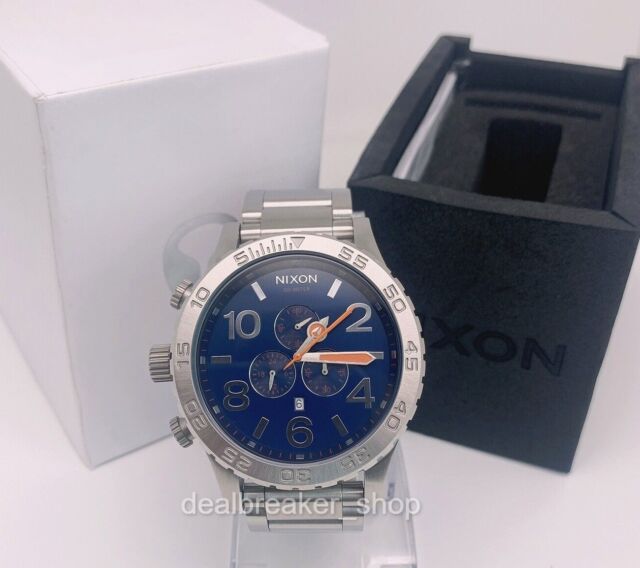 Nixon 51-30 Chrono A083 Navy A083-307 Watch for sale online | eBay