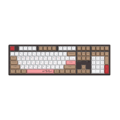 ABKO AKN10BT half grain size 8K rapid trigger contactless keyboard chocolate 45g