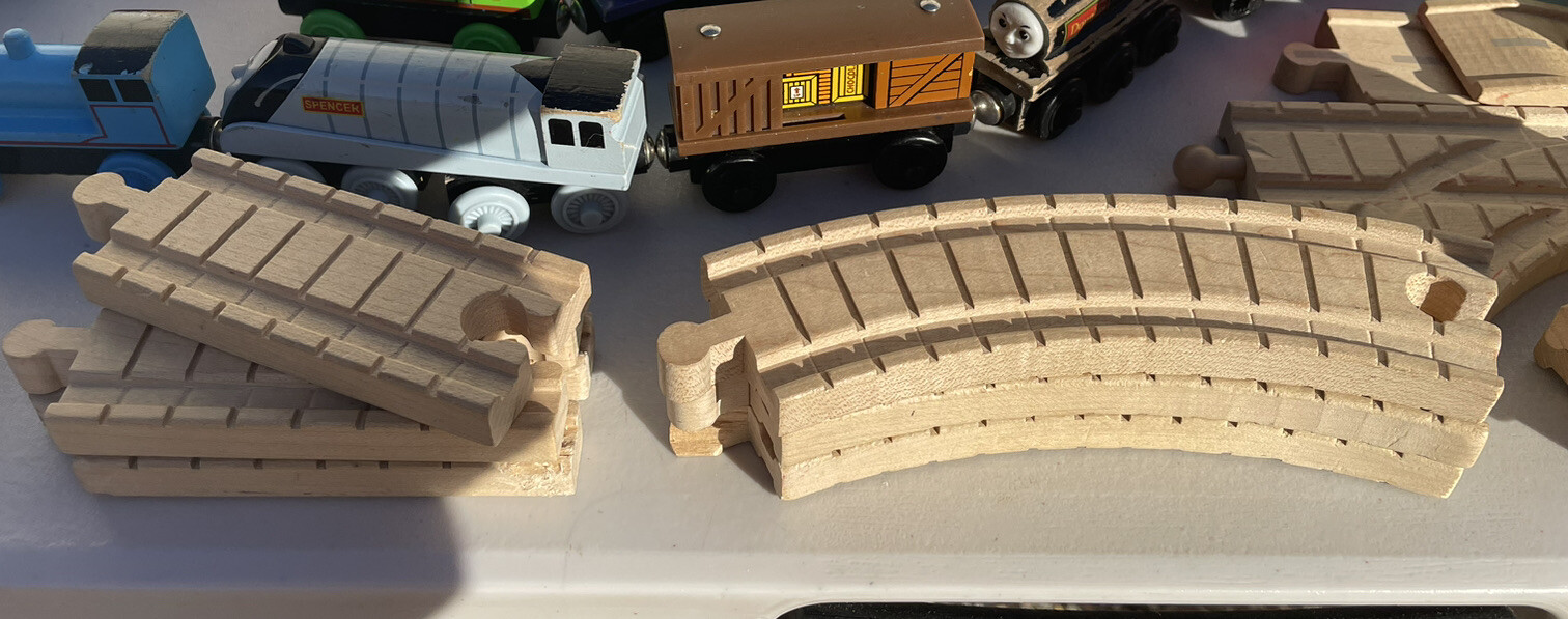Thomas & Friends Wooden Railway Train Tracks Assorted Track Lengths
