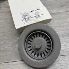 ELKAY LKQD35SM Polymer Disposer Flange With Strainer In Silvermist