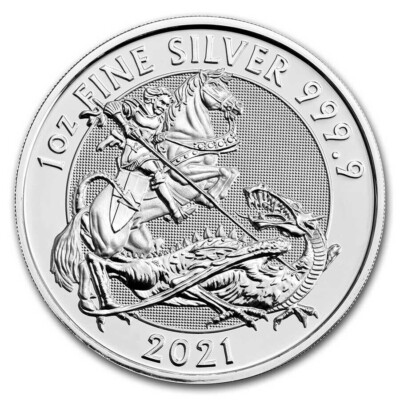 2021 Great Britain 1oz .9999 Fine Silver Valiant Coin Brilliant