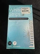 Lumineux Teeth Whitening Strips 7 Treatments/14 Strips Sealed