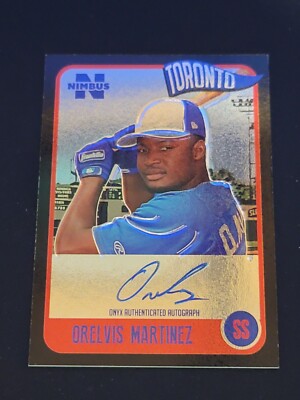 2020 ONYX NIMBUS Orelvis Martinez Auto Black /25