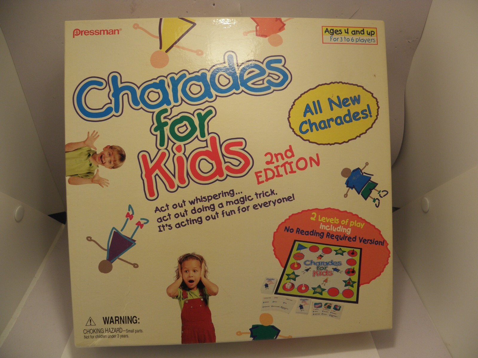 Pressman Charades for Kids 2nd Edition Game - Complete | eBay