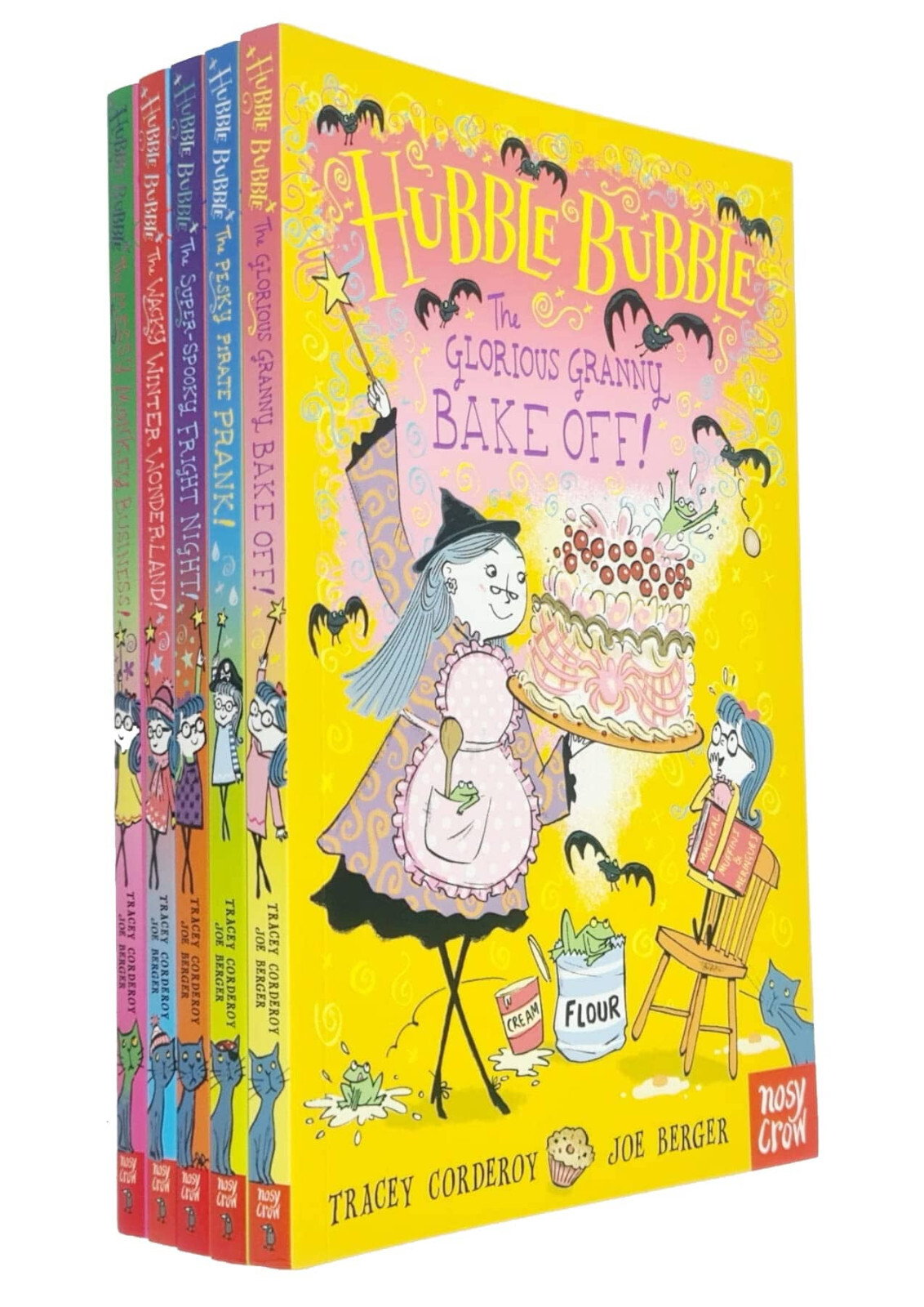 Hubble Bubble Series By Tracey Corderoy 5 Books- Ages 6+ - Paperback