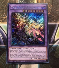 *** THE DARK MAGICIANS *** SECRET RARE 1ST EDITION MINT! RA04-EN054 YUGIOH!
