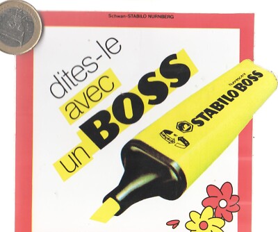 C35. office. STABILO BOSS. Vintage