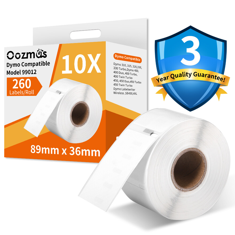 Sym Maxsym 400 Rotoli Etichette Compatibili Per Etichettatrici Dymo/Seiko - Bianchi Per SLP 330 400 440 450 4XL! Etichette Seiko SLP Bianche - Foto 4