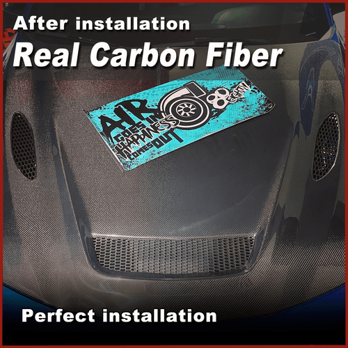 For Alfa Romeo Giulia 2017-20 Carbon Fiber Front Bonnet Engine Bumper Lid Cover - Picture 4 of 15