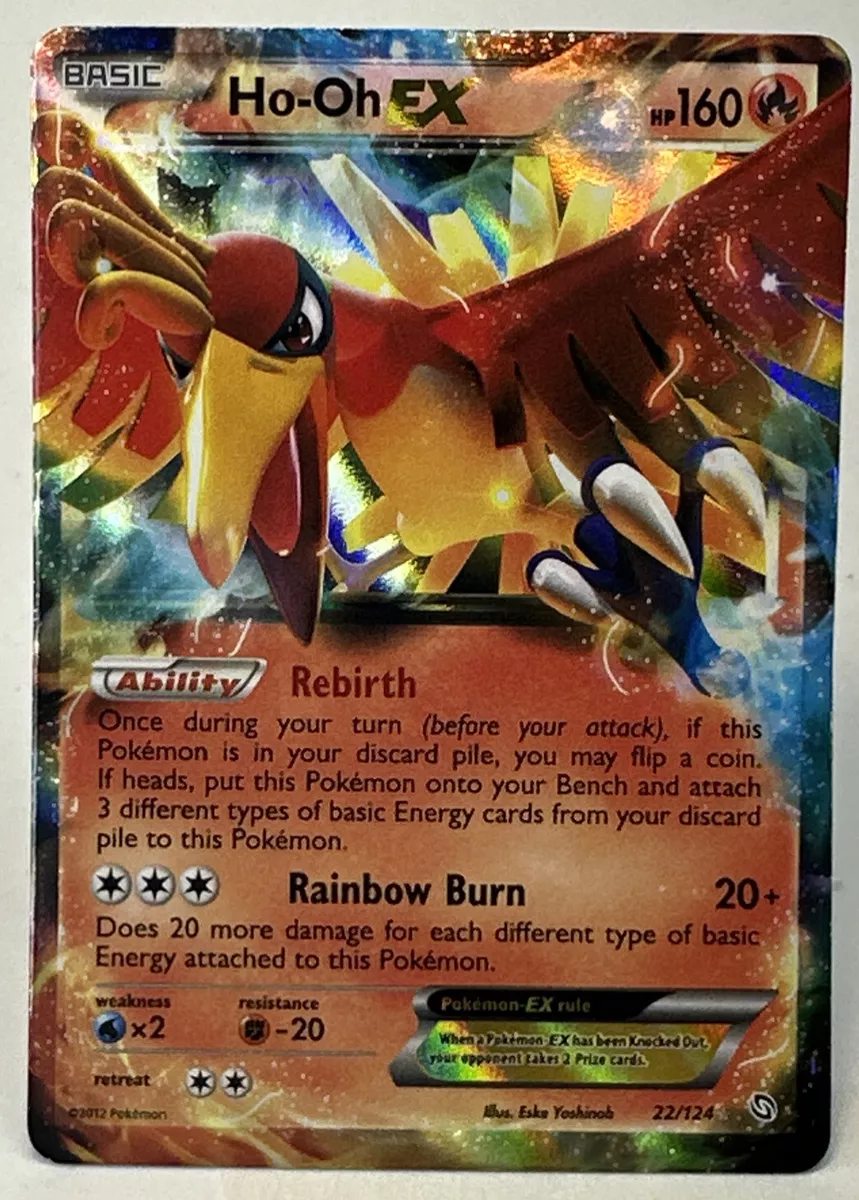 🔥Pokémon TCG Ho-Oh-EX Dragons Exalted🔥