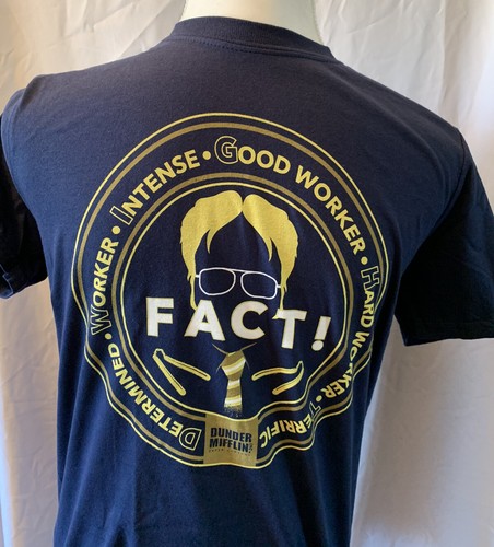 POP T-SHIRT Dwight Schrute FACTS 