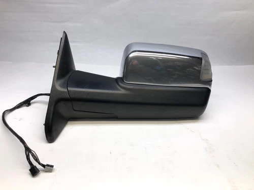 2010 - 12 Dodge Ram 1500 LH Driver Door Adj. Towing Mirror Chrome Cornering Lens