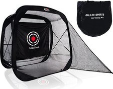 7X7FT Pop Up Golf Hitting Chipping Practice Net for Outdoor with Target zone