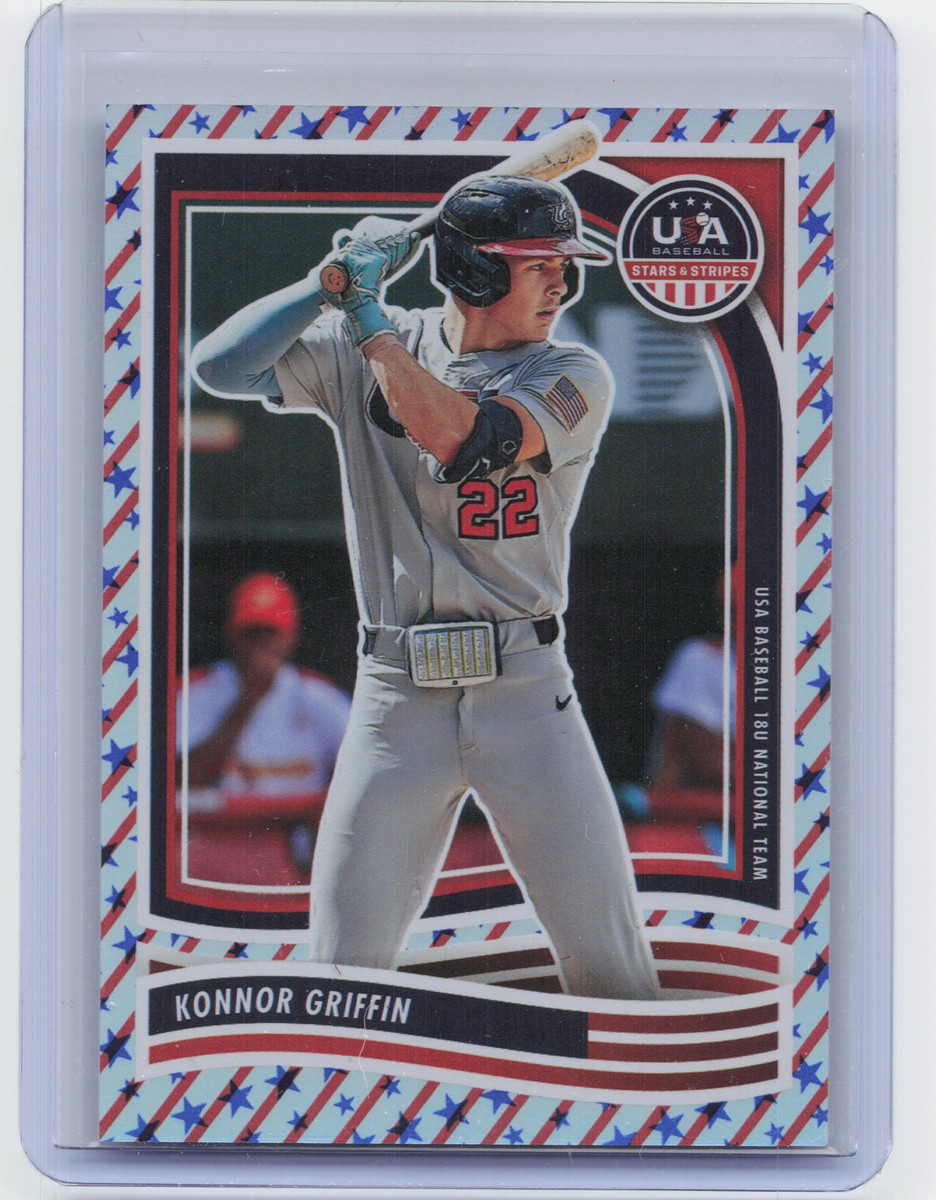2024 Panini Stars & Stripes USA Baseball #58 Konnor Griffin Stars 