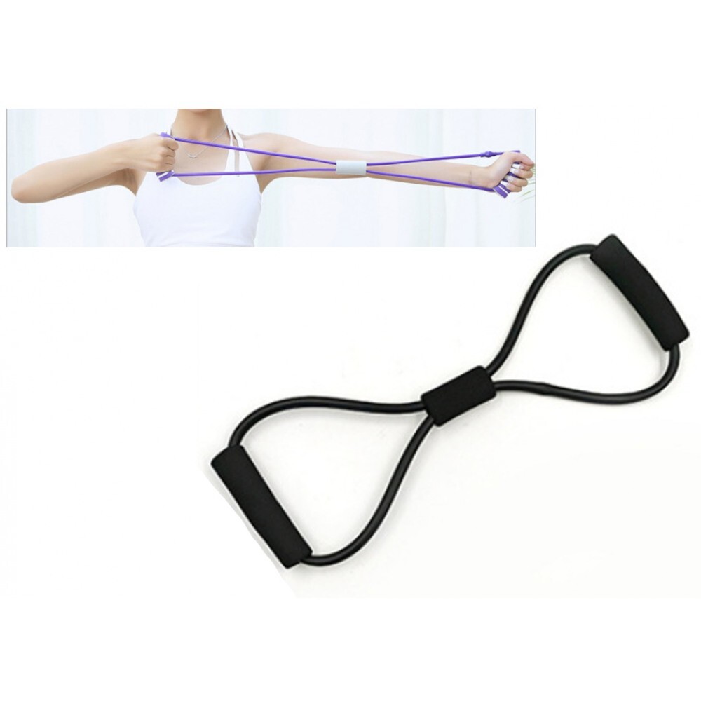 Lot De 5 Bandes élastiques De Musculation TPE – Niveaux De Résistance X-light à X-heavy – Sac De Rangement + Guide Inclus