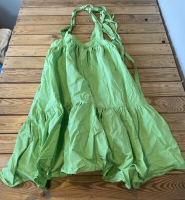 neon green jumper dress Maya Plus Size Green Embellished Maxi Dress with Sash Belt main image 0