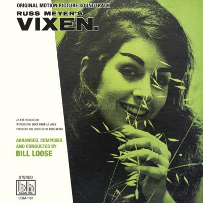RUSS MEYER'S VIXEN (OST)(Ltd.Ed.Green Vinyl LP Pressing)(RealGone2021)