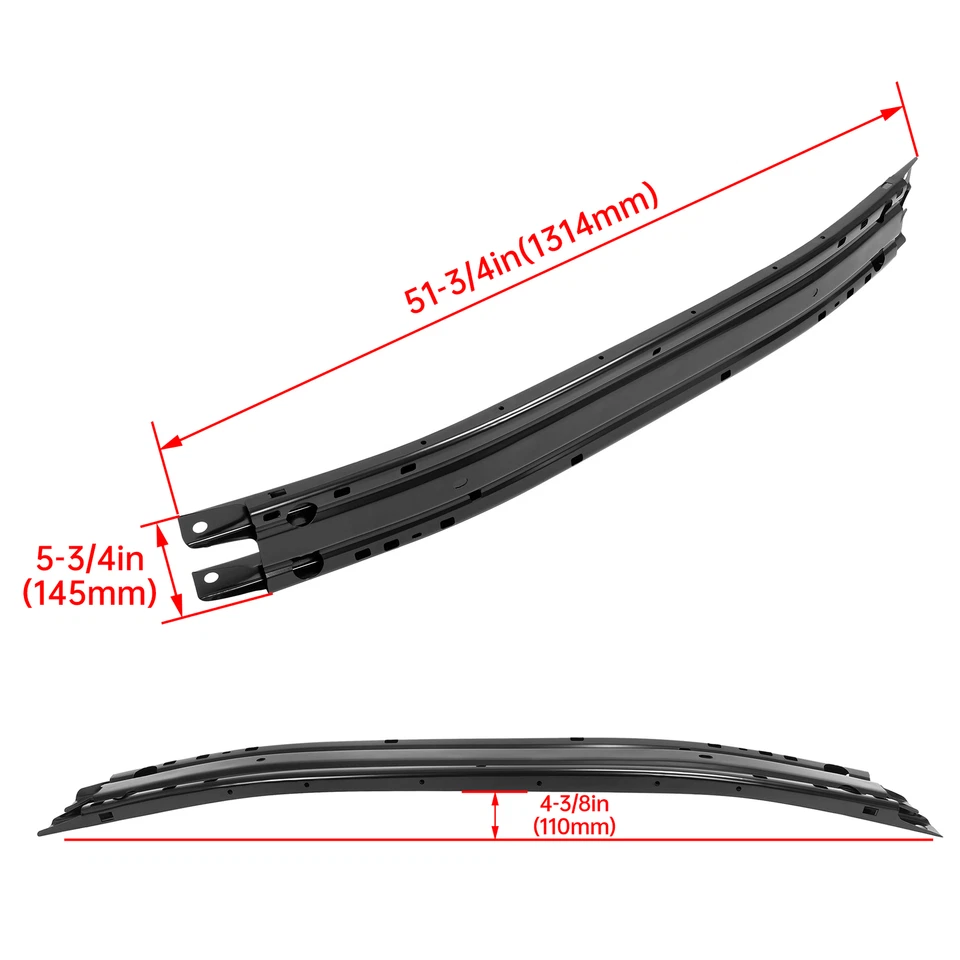 For Buick Enclave/Chevy Traverse 2018-2021 Front Bumper Reinforcement Impact Bar - Изображение 2 из 4