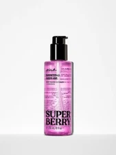 VICTORIA'S SECRET PINK SUPER BERRY BOOSTING BODY OIL 8 oz NEW