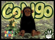 1999 Beanie Babies 2nd Edition Series 4 Congo the Gorilla  #173