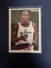 1994-95 Fleer #387 Chris Webber