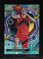 2023-24 Topps Cosmic Chrome Aqua Equinox Refractor 108/149 Gradey Dick #162 15vw