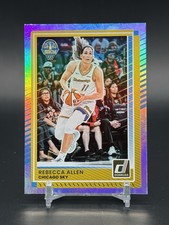 2025 Panini Donruss WNBA #76 REBECCA ALLEN Silver Holo Chicago Sky
